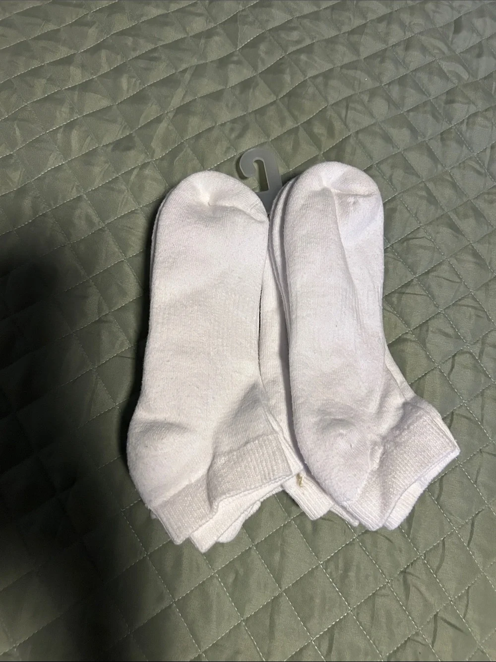 White Low-Cut Men's Socks - Pack of 6